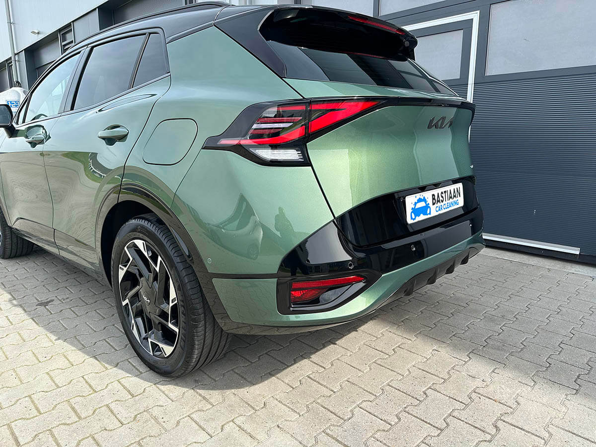 Kia Sportage, gepolijst, Gyeon Synchro Evo glascoating